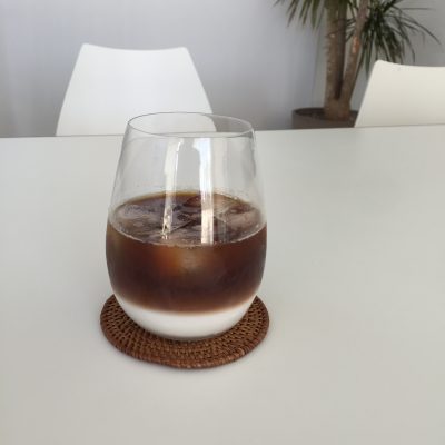 カフェオレで一息